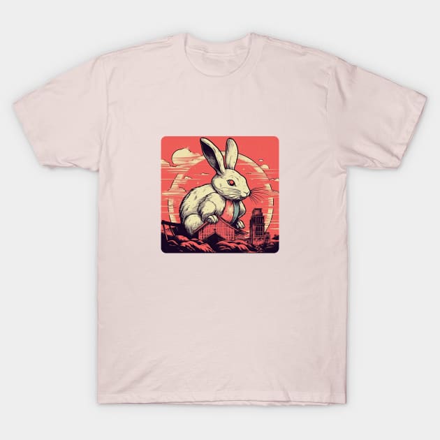 Giant rabbit T-Shirt by obstinator